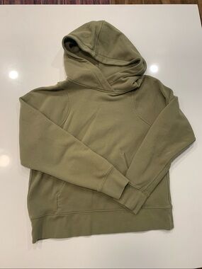 Lululemon Athletica Loungeful Bronze Green Hoodie